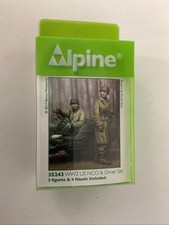 1/35 Alpine 35277 US 101st Airborne Set 2 2 Unpainted Figures