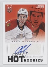 2013 Rookie Anthology Score Update Hot Rookies Signatures Alex Petrovic Auto 9gu