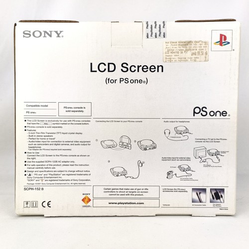 Factory Sealed PS One LCD Screen PAL PlayStation 1 PS1 SCPH-152B Trusted Seller - Picture 4 of 11