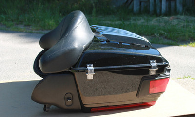 Harley Davidson Tour Pak 2014 - 2024 komplett in Charcoal Pearl