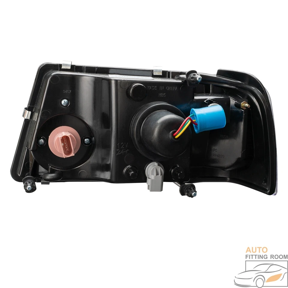 Chrome Headlights For 2001-2011 Ford Ranger w/LED DRL Headlamps Left+Right - Image 4 of 4