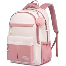 School Laptop Backpack for Teen Girls: 15.6 Inch Cute College Bookbag Waterproof