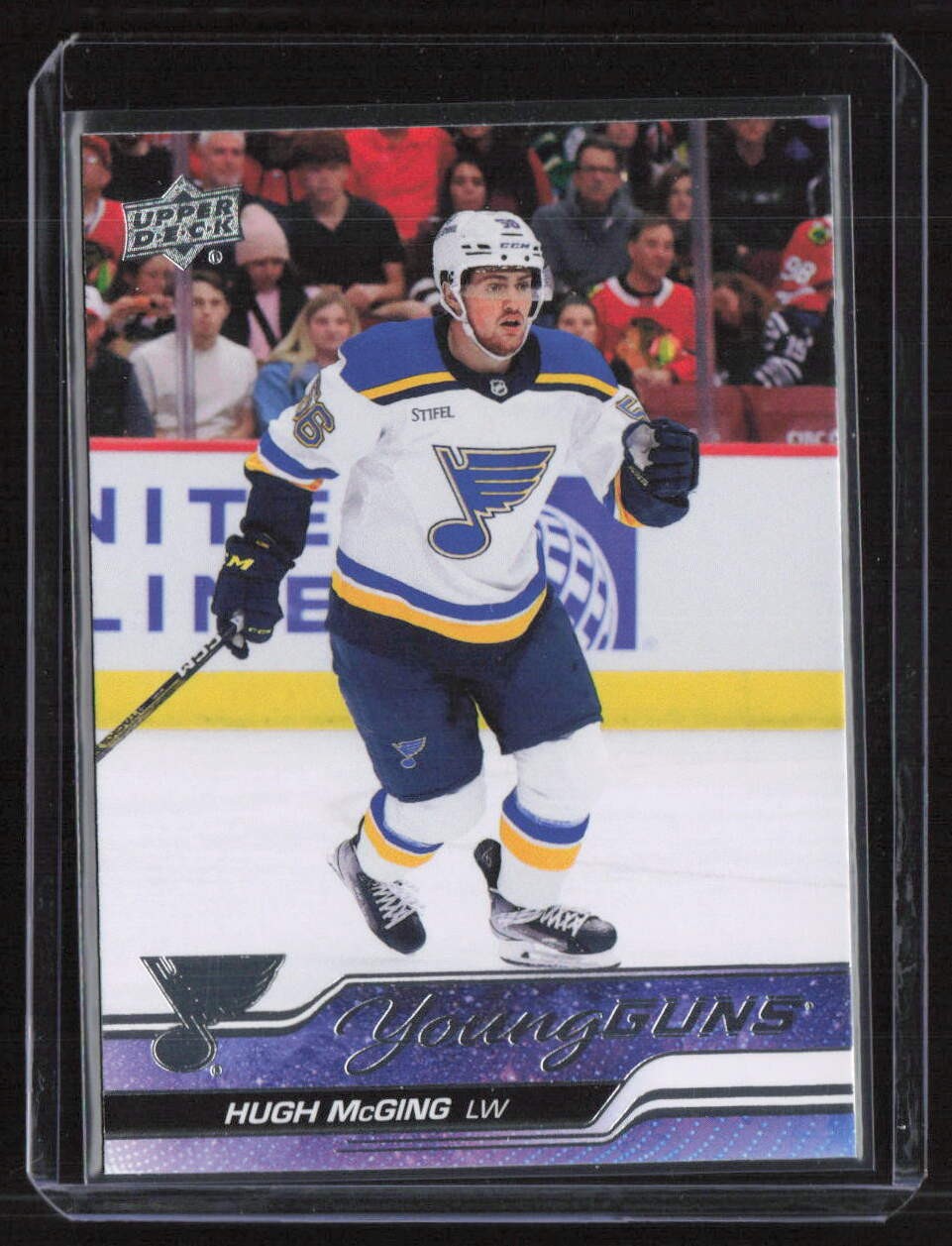 Hugh McGing 2023-24 Upper Deck Young Guns #469 St. Louis Blues