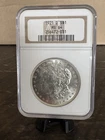 1921-D Morgan Silver Dollar NGC MS64