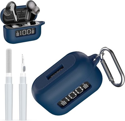TOZO NC3 Earbuds(2024) Case Cover with Cleaner Kit, Silicone Protective Design