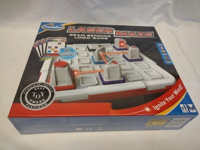 Thinkfun Laser Labyrinth Logik Spiel Strahlbiegen VORBAU 60 Gedankenherausforderungen Alter 8+ NEU
