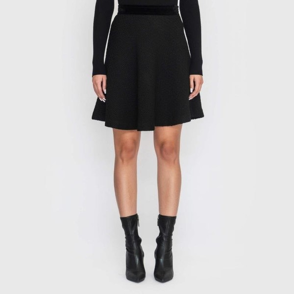 Women Armani Collezioni Skirt Black Viscose 42 /