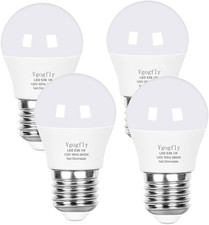 3W LED Bulb Equivalent 25 Watt Light Bulbs, A15 Daylight 5000K Energy Saving Low
