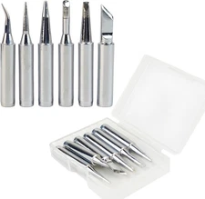 900M Soldering Iron Tips Replacement for Hakko 936 937 Silver 
