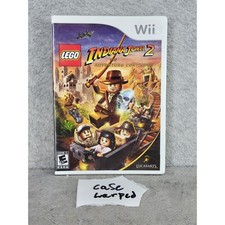 LEGO Indiana Jones 2 The Adventure Continues Nintendo Wii Game Manual RVL-RL4E