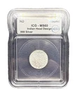 Indian Head 1/10 oz Silver Round MS69 ICG .999 Fine