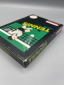 🔥TENNIS NINTENDO NES EUROPEAN VERSION OVP BOXED + ANLEITUNG + modul