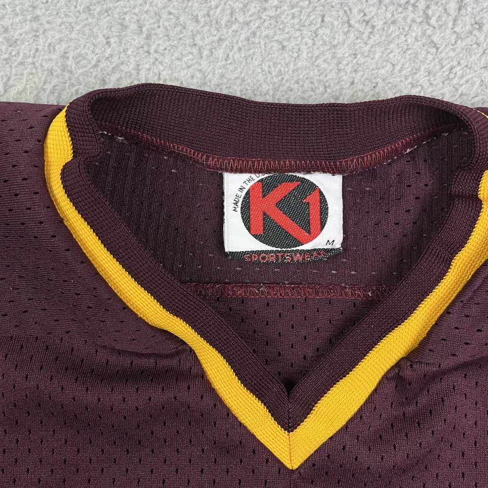 Винтажная хоккейная футболка University of Minnesota Duluth Bulldogs K1 спортивная одежда размер M - Изображение 2 из 4