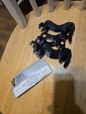 Manley 42164 8pc Black Steel 38 Push Rod Guide Plates Bbc Performance 396-454