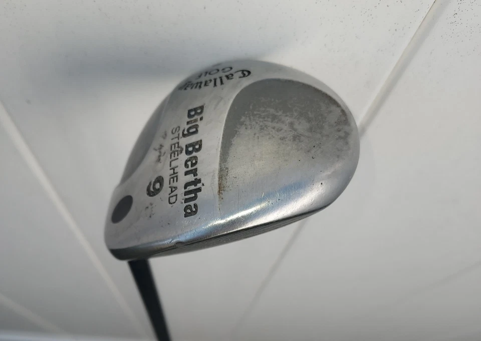 Callaway Big Bertha Steelhead 9 Madera Hombres (derecha) 24° Grafito Reg Flex RCH 99 Foto 2 de 4