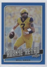 2019 Leaf Rookie Retro Blue 31/35 Will Grier #RR-12 c5y