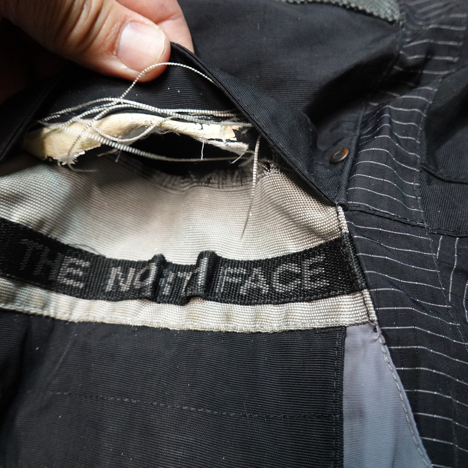 Vintage The North Face Steep Tech Hooded Jacket Womens Black Belted Zip Large ** thumbnail 19