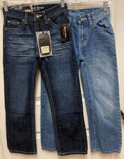 LOT of 2 Boys REQUEST PREMIUM Blue Straight Fit Jeans-One Pair NWT Size 8