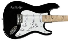 Avril Lavigne Signed Autograph Electric Guitar Under My Skin Let Go Beckett COA