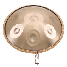 Tetra Handpan Drum 19" 9 Notes 440Hz Steel Tongue Drum Beginner Meditation Yoga