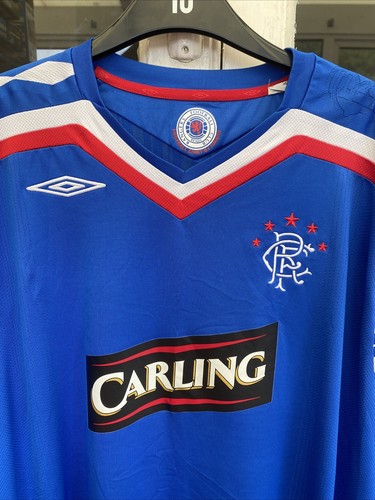 Rangers Football Shirt Umbro XXXL Home Jersey Glasgow 2007 2008 - Picture 2 of 3