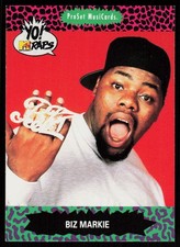 1991 Pro Set Yo! MTV Raps Biz Markie #9 NON_SPORT CARD