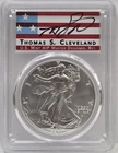 2021 PCGS MS70 ASE Type-2 First Day of Issue hand signed by Thomas S. Cleveland