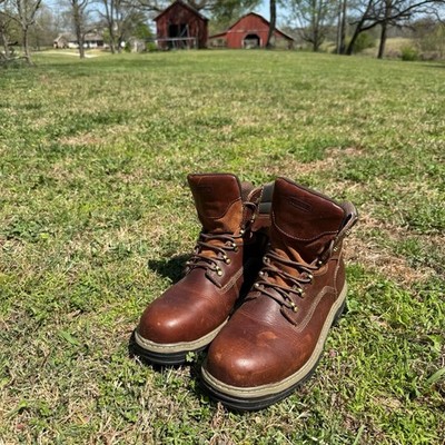 Wolverine Men's Raider 6'' Steel-Toe Work Boot W02419 Brown Size 12EW