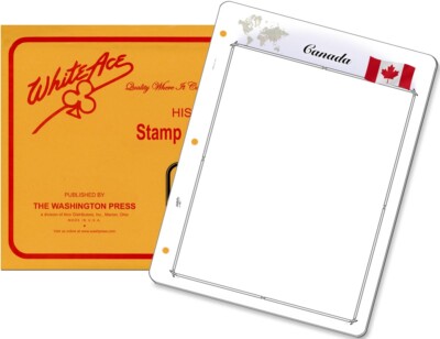  White Ace Border Pages For Canada 