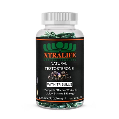 Energy & Vitality Naturally for Men with Peruvian Maca 1345 MG per serving 60 ct