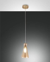 Fabas Luce Pendelleuchte Dafne E27 Ø140Mm Messing