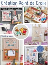 French cross stitch magazine Creation point de croix No.72
