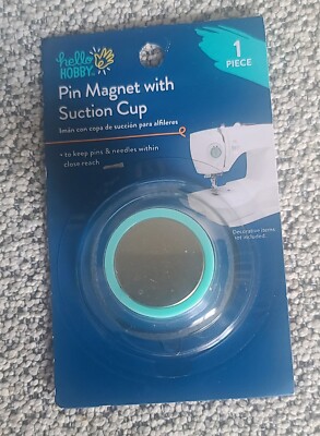 Pin Magnet With Suction Cup To Keep Pins And Needles Within Close Reach 
