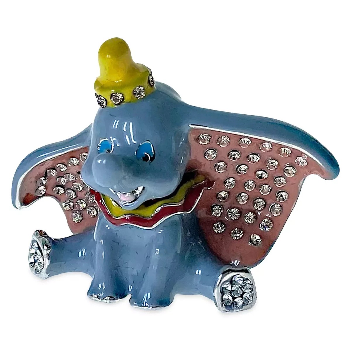 Disney Parks Arribas Brothers Swarovski Crystal Dumbo Elephant