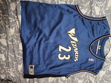 Men's Vintage Nike Washington Wizards Michael Jordan Home Swingman Jersey Sz L
