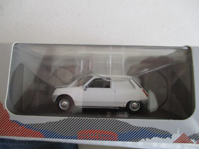 Miniature Renault 5 Société 1974 – Odeon 132, Blanche, 1/43, Moulée Sous Pression