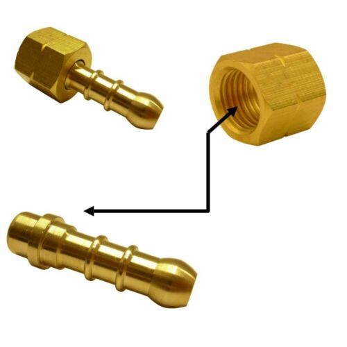 LPG Gas Hose Regulator Propane Bottle 0.5-4 Bar 8mm Tail Barbecue Heater NEW - Picture 3 of 4