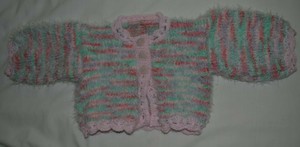 baby girl fluffy cardigan