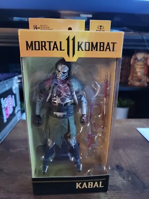 McFarlane Mortal Kombat  7'' Figure Wave 6  Kabal Bloody factory sealed New