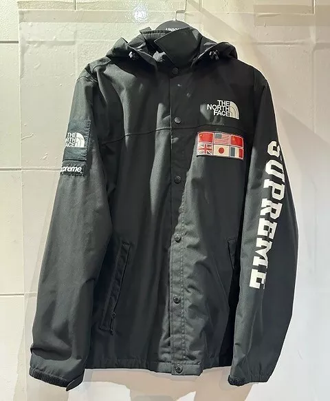 Supreme X THE NORTH FACE 14ss EXPEDITION COACHES VESTE noir taille M