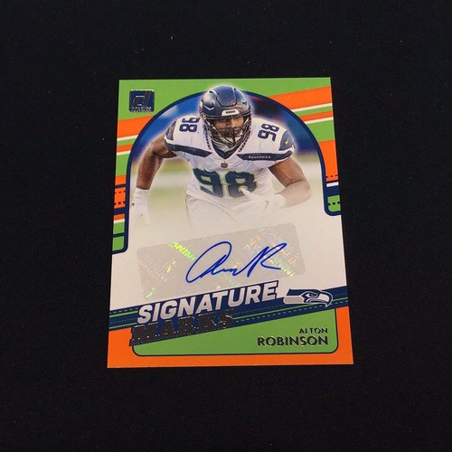 2021 Donruss Signature Marks #17 Alton Robinson