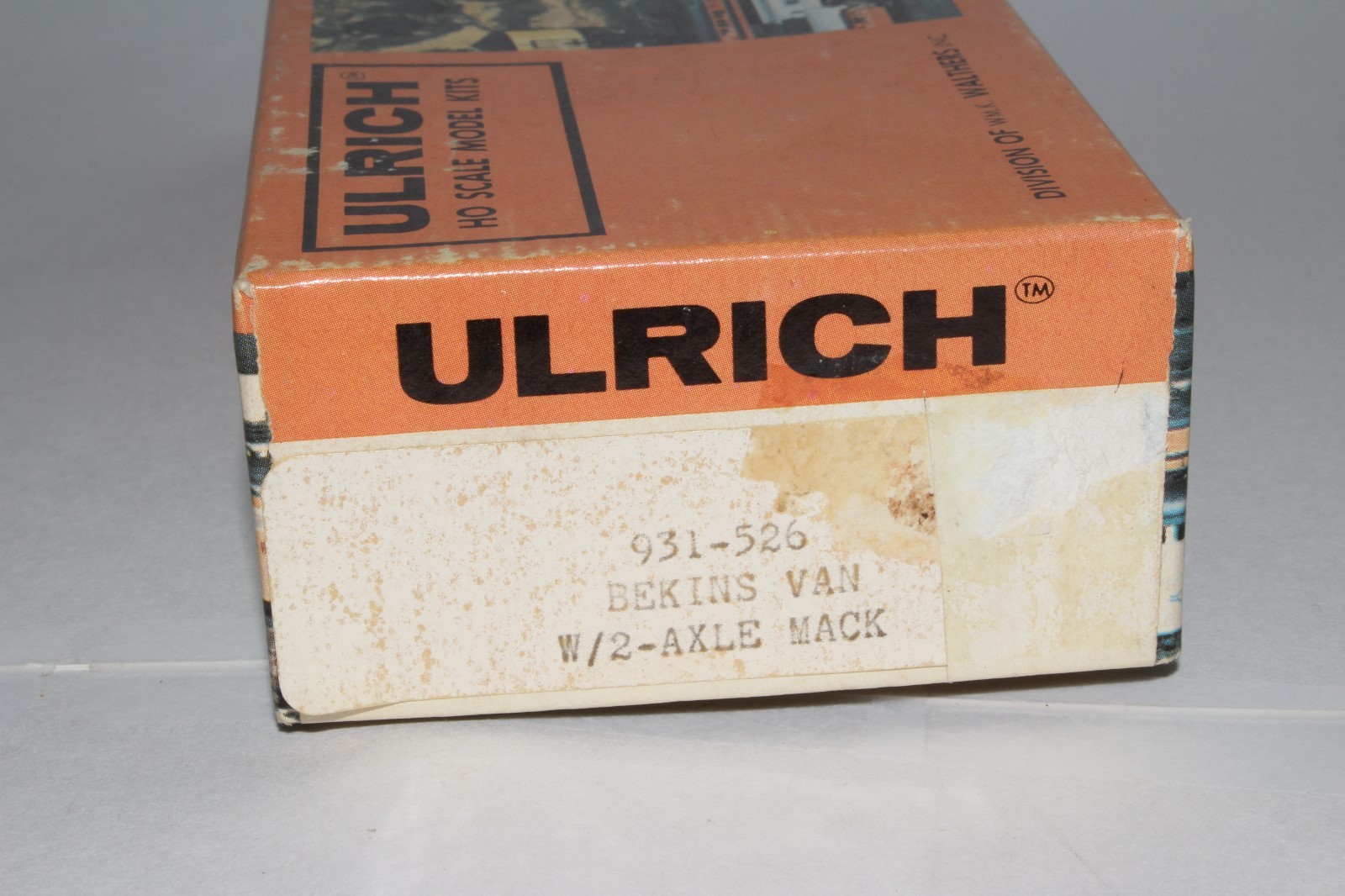 Kit Ulrich Ulrich HO Scale Model Kit, Bekins Van with Mack COE Tractor, Boxed, Lot ...