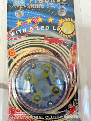 Retro Yo-Yo 64 Figur 5 blinkende LEDs Fliehkraft automatische Kupplung Tricks
