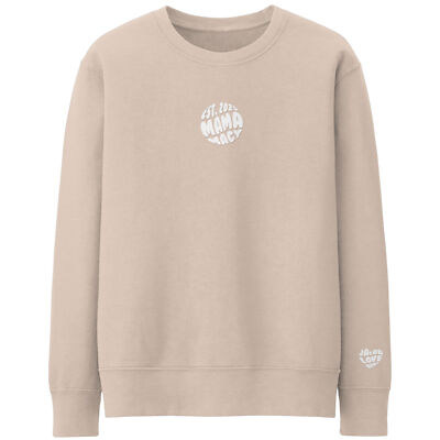 Circle Established MAMA personalisiertes Sweatshirt individuelle Kindernamen Bi...