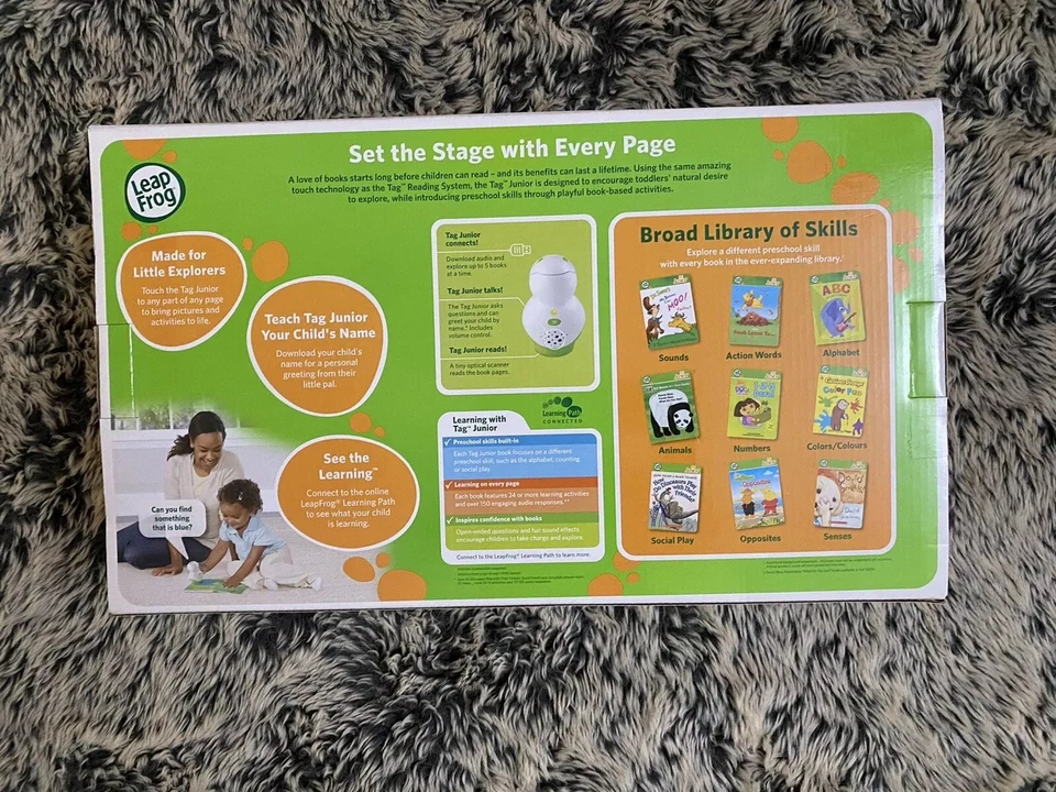 NEW LEAP FROG LEAPFROG TAG JR JUNIOR LEARNING SYSTEM DORA EXPLORER BOOK BUNDLE - Image 2 of 4