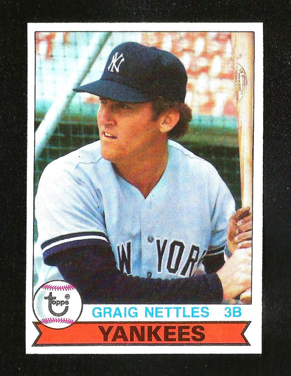 1979 Topps Burger King BASEBALL #15 GRAIG NETTLES NM+ NEW YORK YANKEES (SB1)