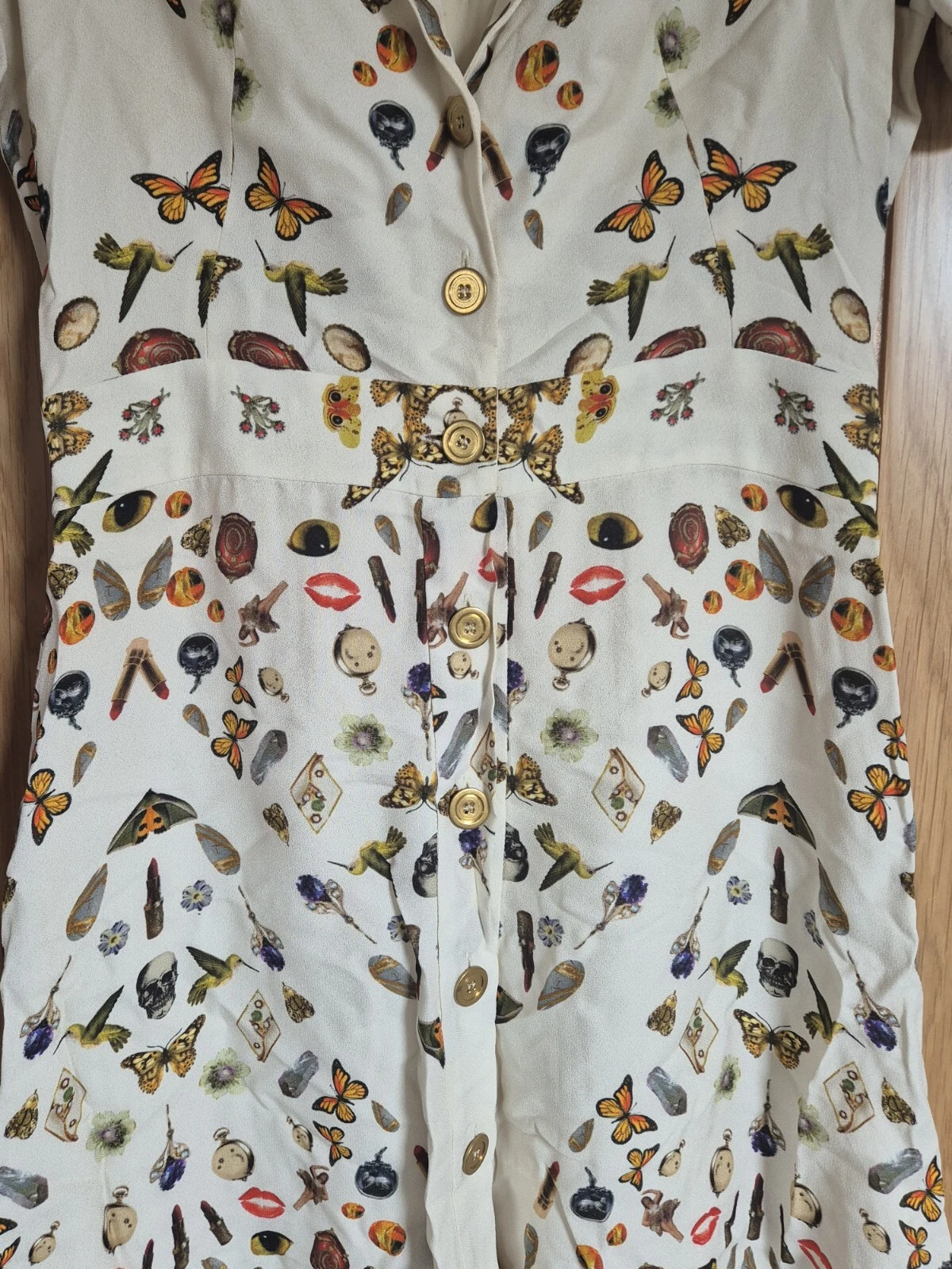 Abito Alexander McQueen taglia Uk12 Aso Amal Clooney