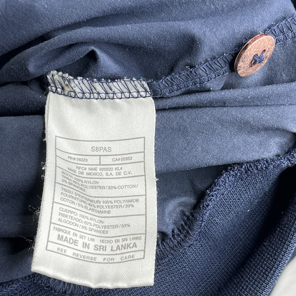 Nike Golf Pullover Windbreaker Jacket Men’s XL Blue Embroidered Logo