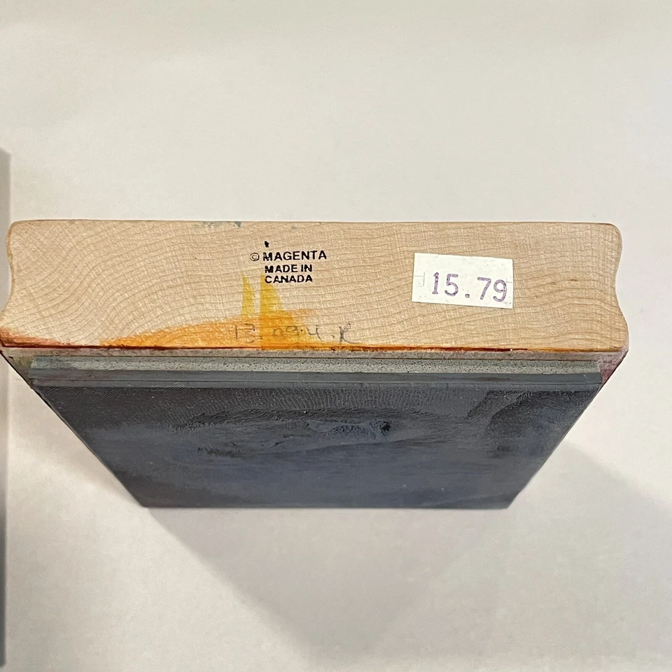 Пурпурные коллекционные резиновые деревянные марки с креплением осень лев животные кролики кошки собаки  - Изображение 4 из 4