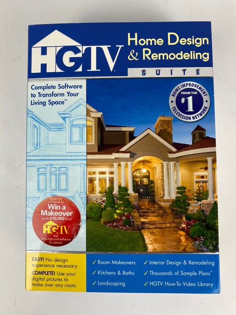 HGTV Home Design & Remodeling Suite CDs Software & User ...